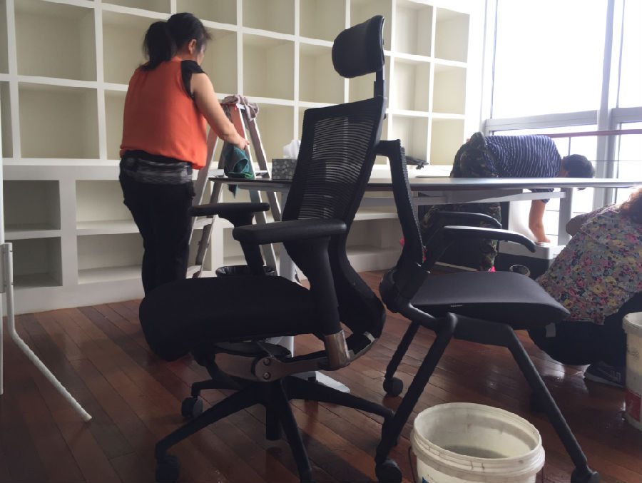 鼓楼区办公室清洁案例